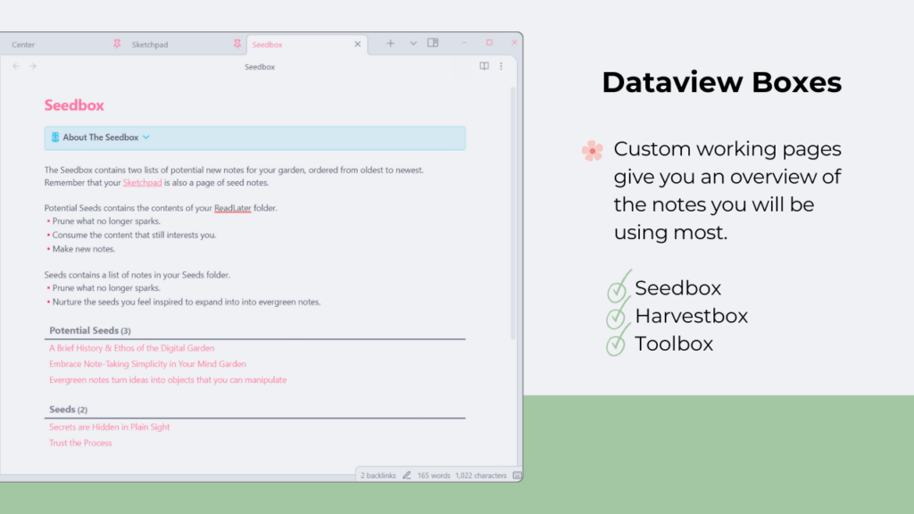 Dataview Notes